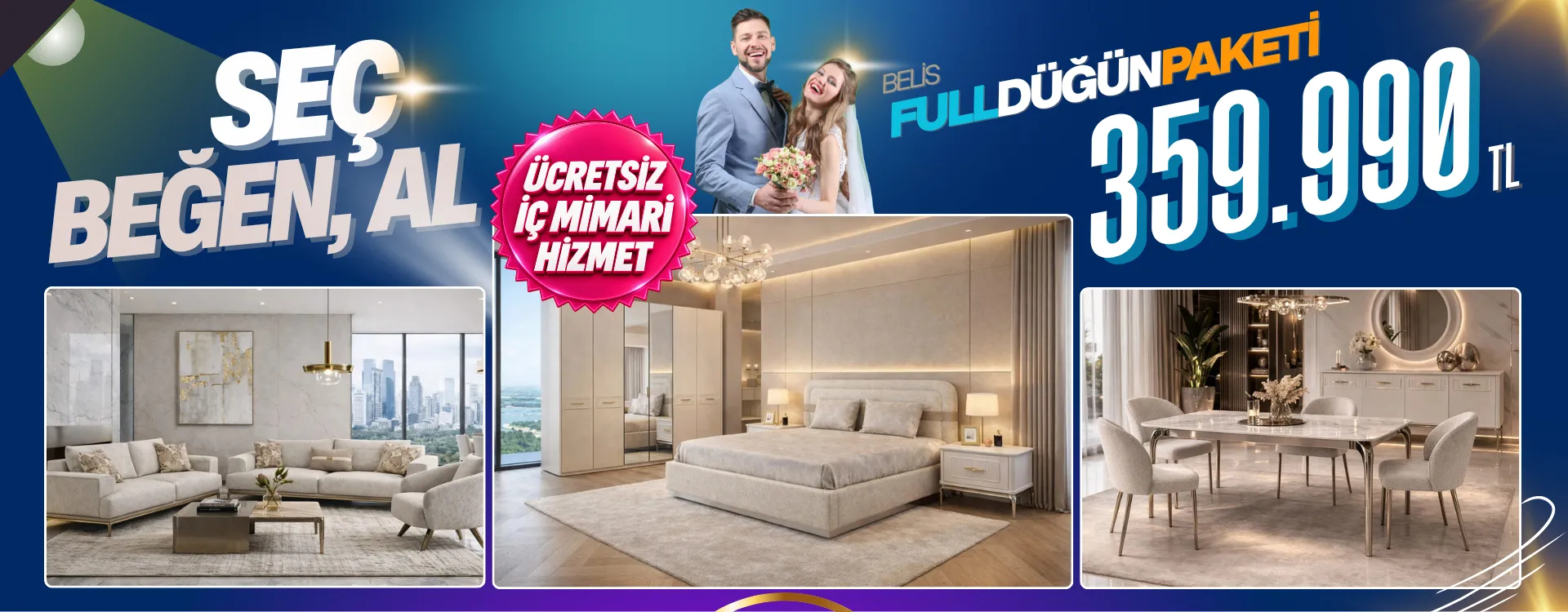 Belis Full Düğün Paketi 359.990 TL