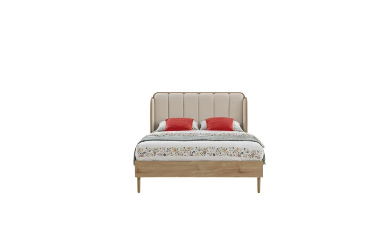 Linda (Latte)  Başlıklı Karyola