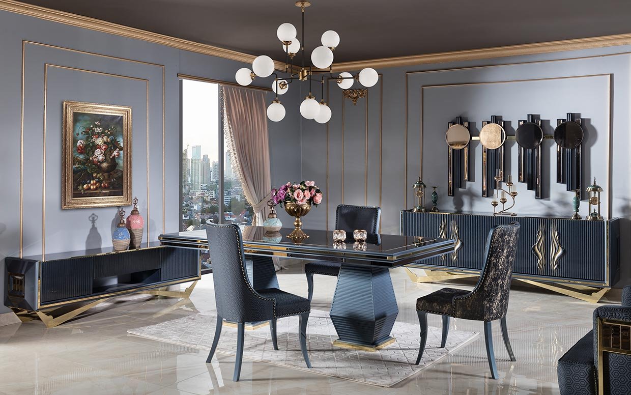 smr vela luxury yemek odasi 2 | Özbay Mobilya