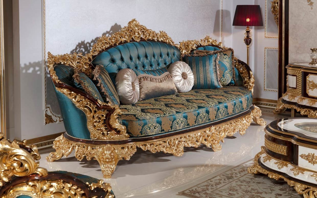 sultan klasik koltuk takimi 16 | Özbay Mobilya