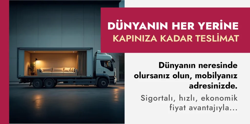 dünyaya mobilya yurtdışı satışı