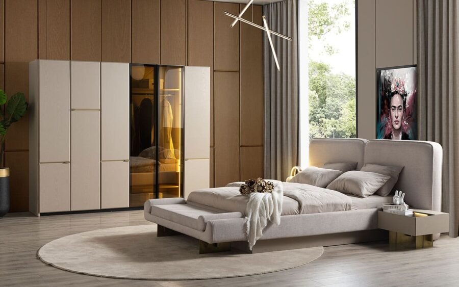 Şık ve kullanışlı yatak odalarımızla evinizi yenileyin. Kolay montaj imkânı sayesinde kısa sürede kurulum yapılır. Kaliteli malzemesi uzun süreli dayanıklılık sunar.