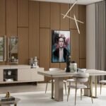 Modern çizgilerle sade ama etkileyici bir yemek odası deneyimi yaşayın.