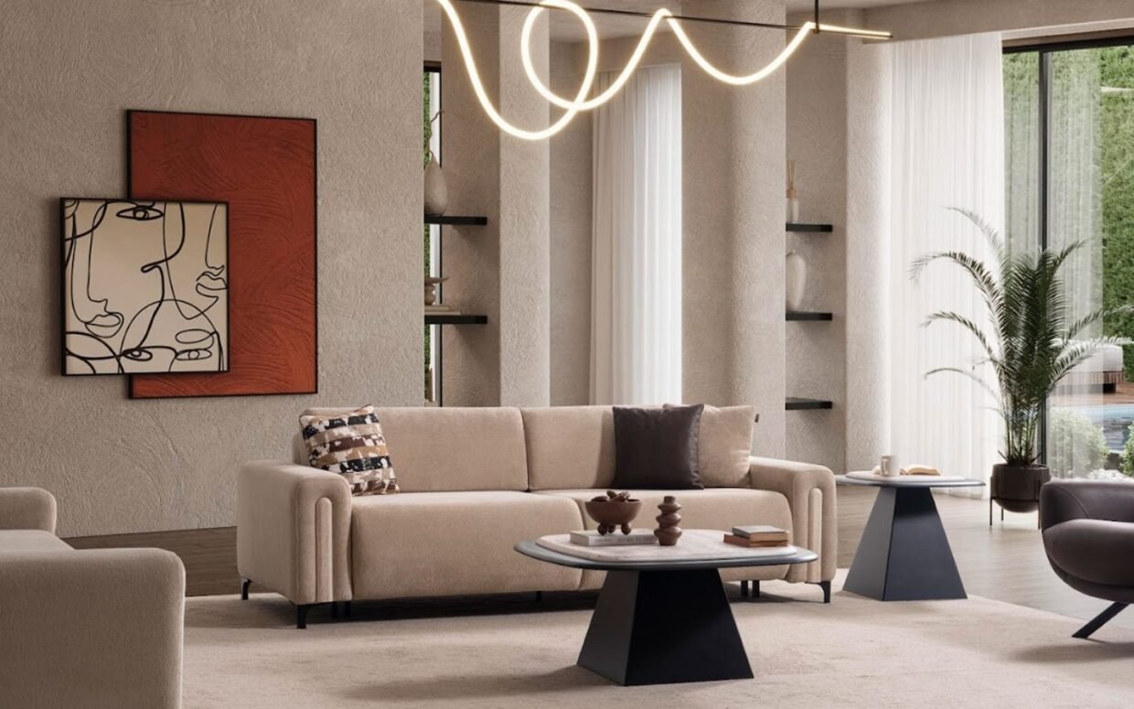 Gürgen iskelet yapısı ve kaliteli döşemesiyle konforu zarafetle buluşturur.