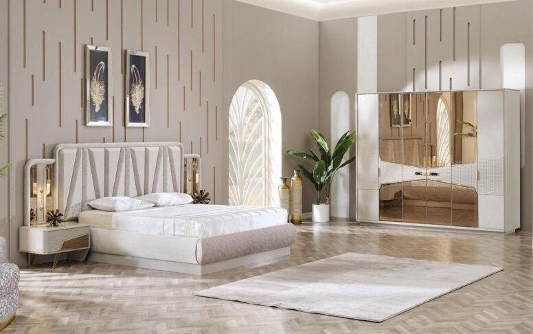 Konforlu uyku alanı sunan bu yatak odası takımı, şık tasarımıyla öne çıkar. Ankara içi ücretsiz teslimat ile hızlıca adresinize ulaştırılır.