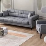 Modern tasarım anlayışıyla üretilen, gürgen iskeletli yüksek konforlu koltuk takımı.