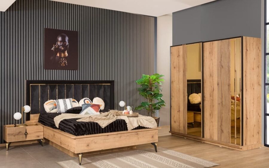 Her detayında kalite hissedilen yatak odası takımlarımız, bazalı fonksiyonuyla ekstra depolama alanı sunar.