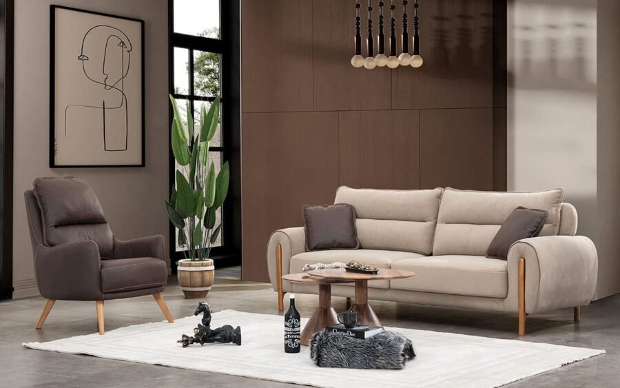 Gürgen iskeletli koltuk takımı arayanlara özel, Avrupa teslimatı mevcut.