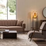 Konforu ve şıklığı bir arada sunan Özbay Mobilya koltuk takımları.