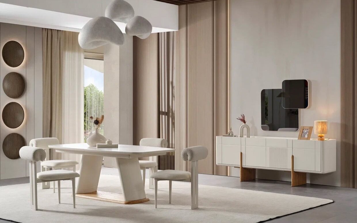 Yüksek kalite standartlarında üretilen bu model, sade ama göz alıcı tasarımıyla modern ev dekorasyonuna uyum sağlar.