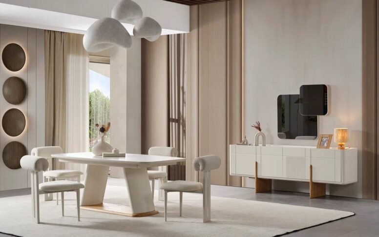 Yüksek kalite standartlarında üretilen bu model, sade ama göz alıcı tasarımıyla modern ev dekorasyonuna uyum sağlar.