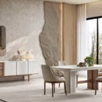 ISO 9001 standartlarına uygun üretimiyle dayanıklı, şık ve uzun ömürlü bir yemek odası takımı arayanlar için ideal seçim.