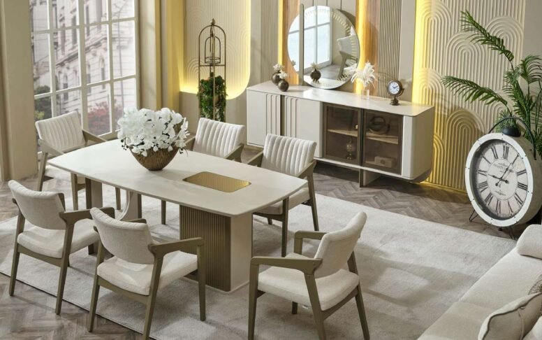 mx verona yemek odasi takimi 2 | Özbay Mobilya