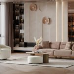 Şık detaylarıyla dikkat çeken gürgen iskeletli koltuk takımı, 1 üçlü koltuk ve 1 berjerden oluşur.