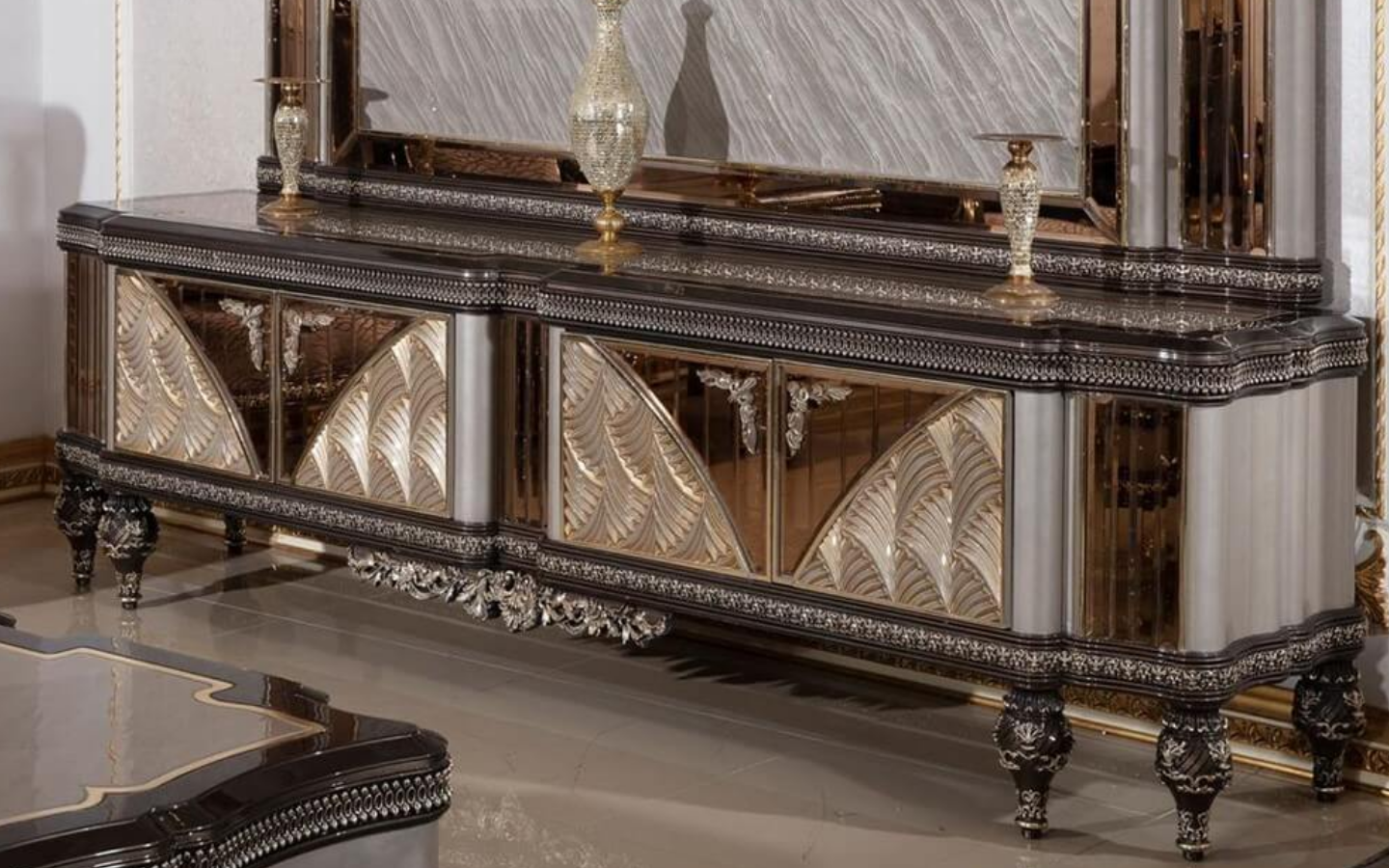 Hk Vanessa Klasik Tv Sehpası 2