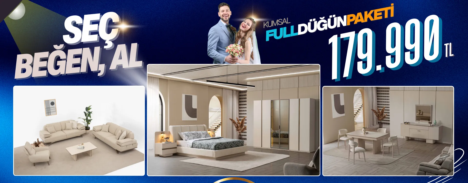 kumsal full dugun paketi | Özbay Mobilya