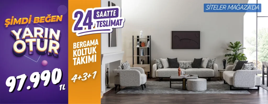 bergama koltuk takimi | Özbay Mobilya