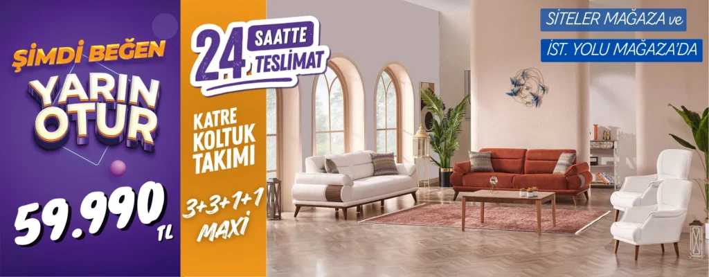 katre koltuk takimi 1 | Özbay Mobilya