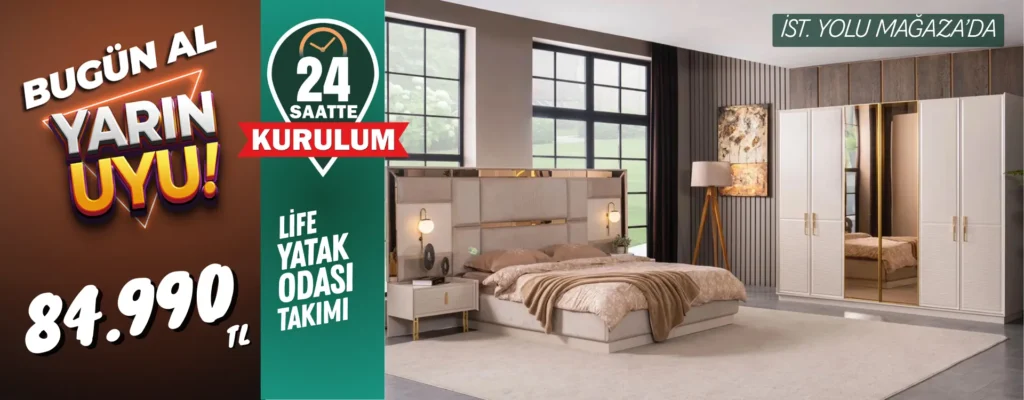 life yatak odasi | Özbay Mobilya