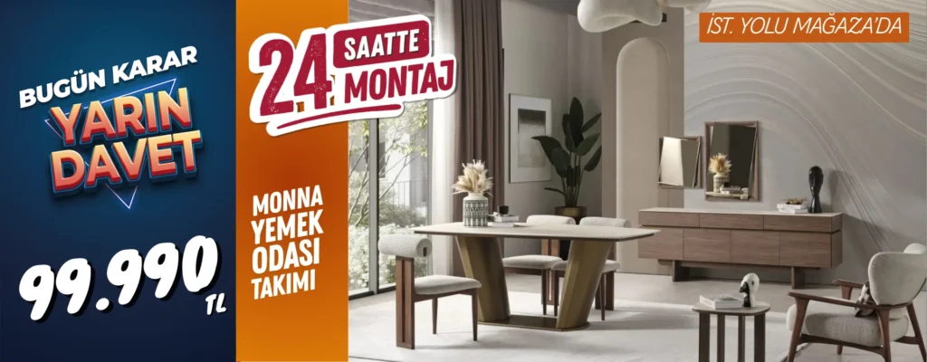 monna yemek odasi | Özbay Mobilya