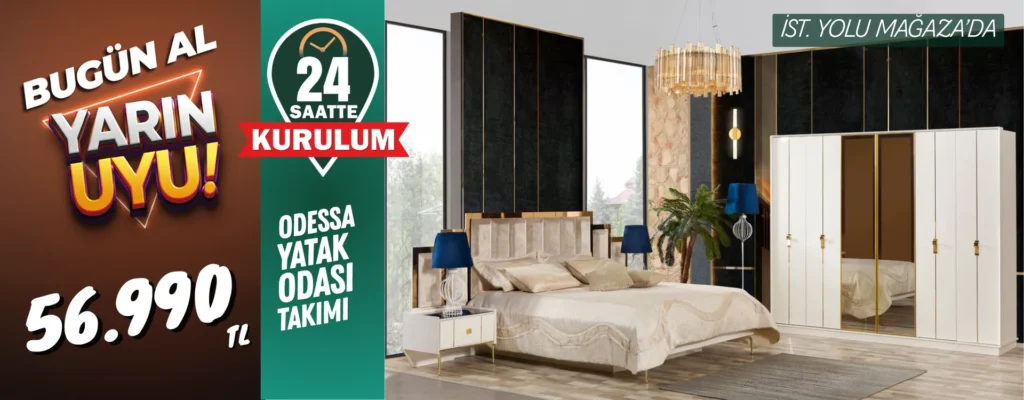 odessa yatak odasi | Özbay Mobilya