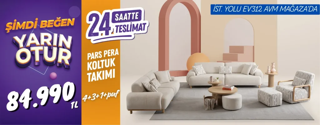 pars pera koltuk takimi | Özbay Mobilya
