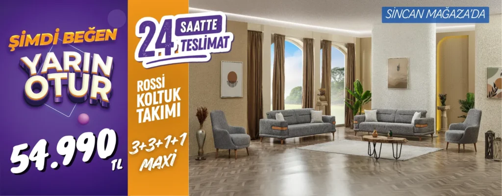 rossi maxi koltuk takimi | Özbay Mobilya