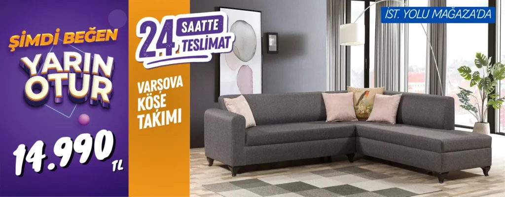 varsova kose takimi | Özbay Mobilya