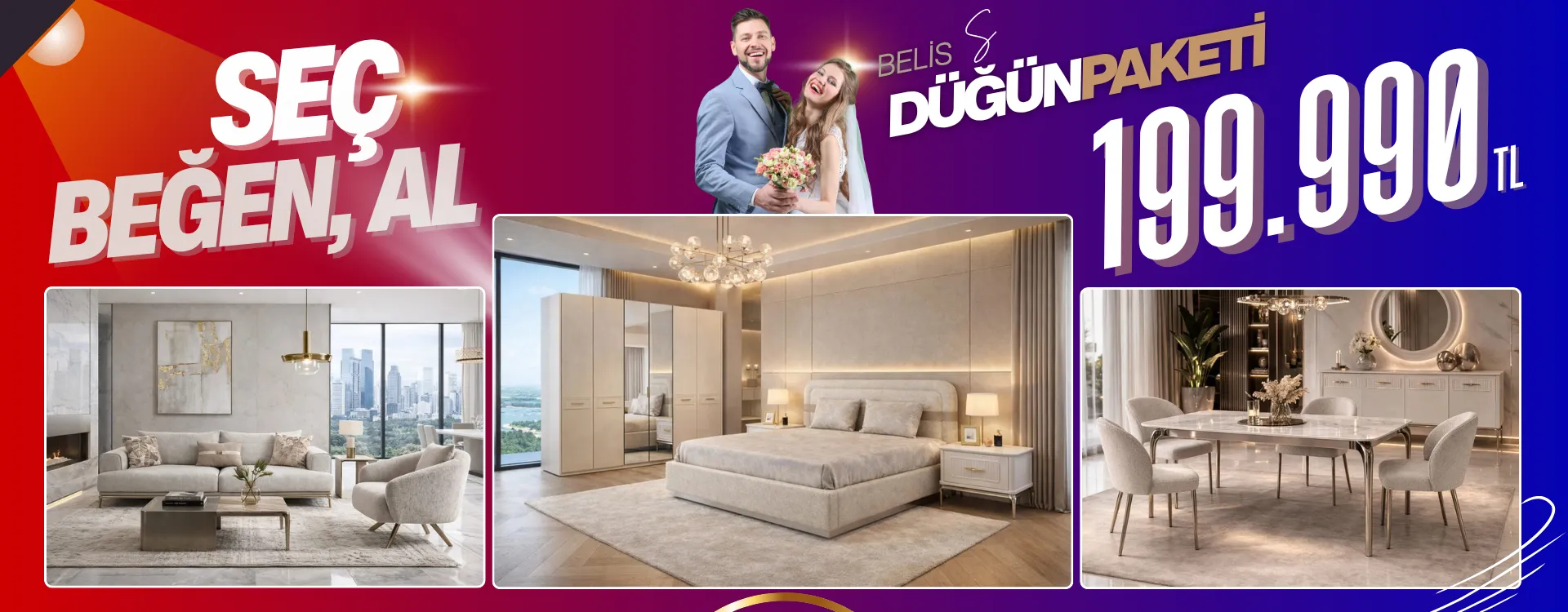 belis small dugun paketi | Özbay Mobilya