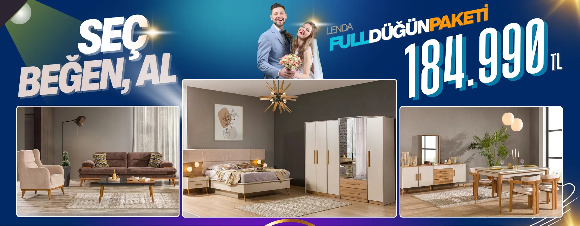 lenda full dugun paketi | Özbay Mobilya