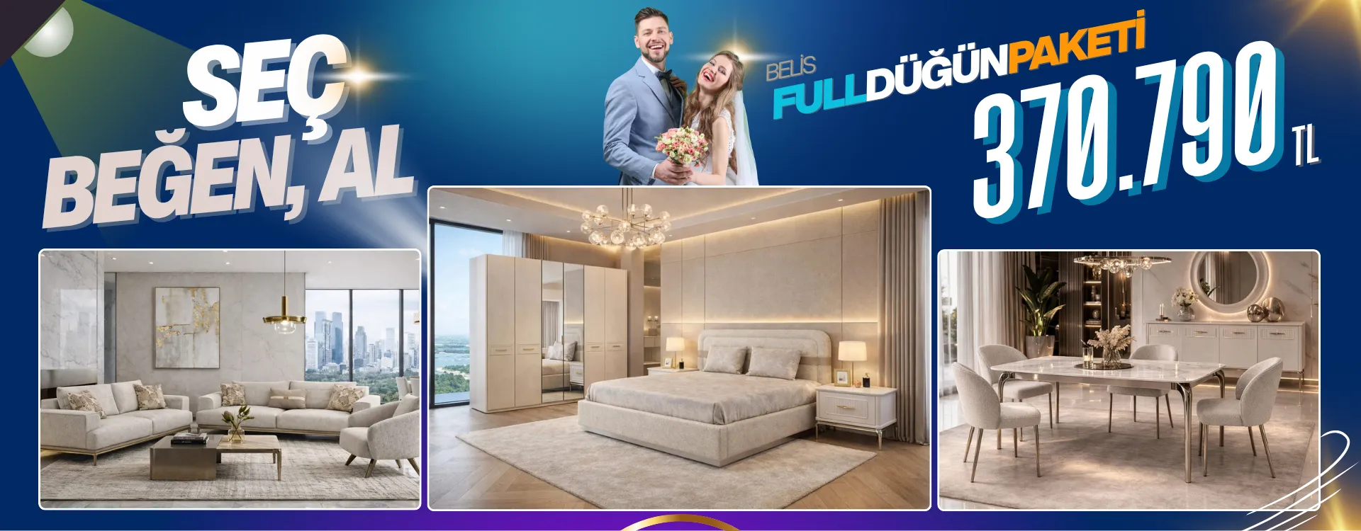 belis full dugun paketi 1 | Özbay Mobilya