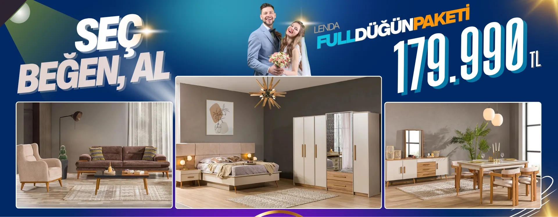 lenda full dugun paketi 1 | Özbay Mobilya